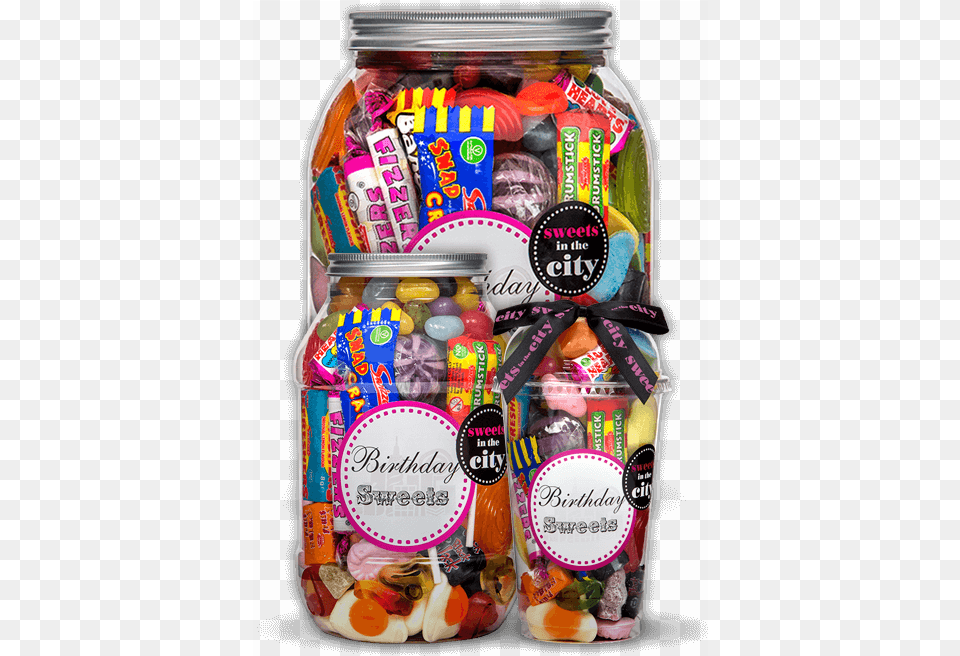 Birthday Sweets Sweet Gifts, Food, Jar, Candy, Birthday Cake Free Transparent Png