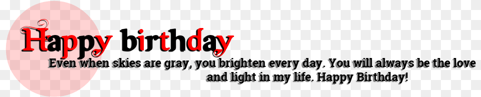 Birthday Text Parallel, Logo Png Image