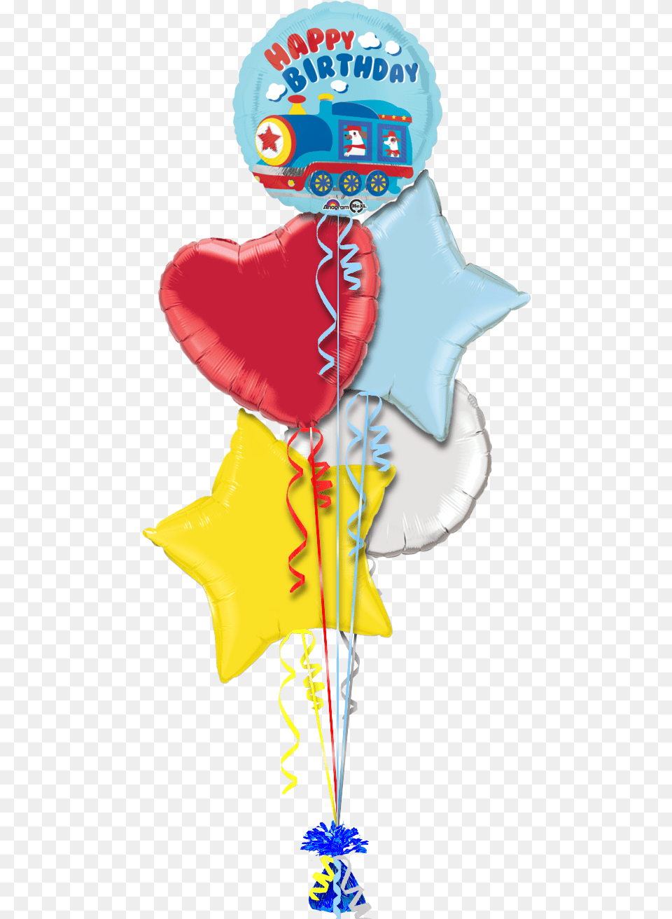 Birthday Train Birthday Balloon Peppa Pig Balloons, Baby, Person Free Transparent Png
