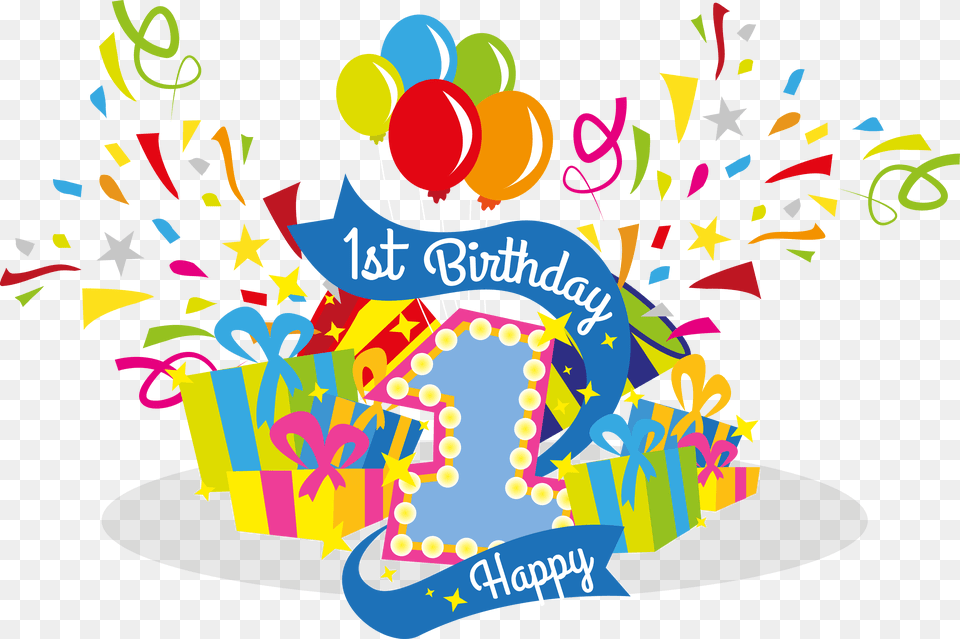 Birthday U5468u5c81 Clip Art Happy 1st Birthday, People, Person, Birthday Cake, Cake Png