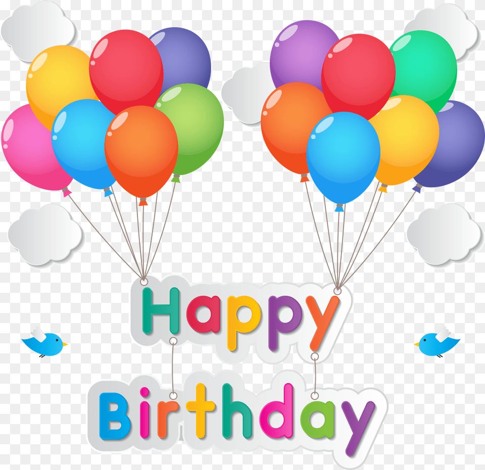 Birthday Wallpaper Happy Birthday To You Wallpaper Hd, Balloon, People, Person Free Png Download