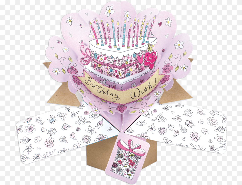 Birthday Wish Pop Up Card, People, Person, Birthday Cake, Cake Png