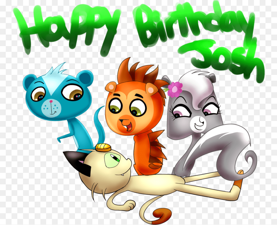Birthday Wishes From Josh S Pet Crushes Cartoon, Graphics, Art, Publication, Book Free Png Download
