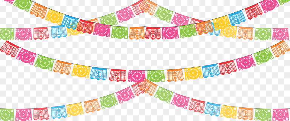 Birthdays Papelpicadopng Fiesta Banner Clipart, Food, Sweets, Pattern Free Transparent Png