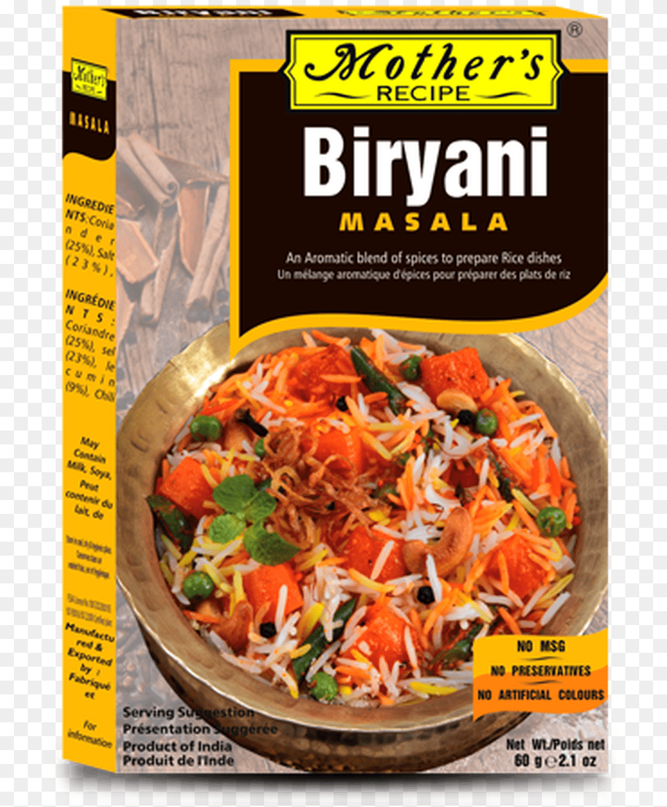 Biryani Masala, Food, Lunch, Meal, Advertisement Png Image