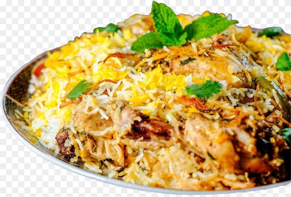 Biryani On The Table, Food, Food Presentation, Cilantro Free Png Download