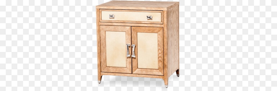 Biscayne West Nightstand Sand Michael Amini Biscayne West 1 Drawer Nightstand, Cabinet, Closet, Cupboard, Furniture Free Png Download