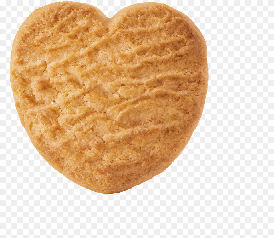 Biscotti Cream Biscuit Heart, Bread, Cookie, Food, Sweets Free Png Download