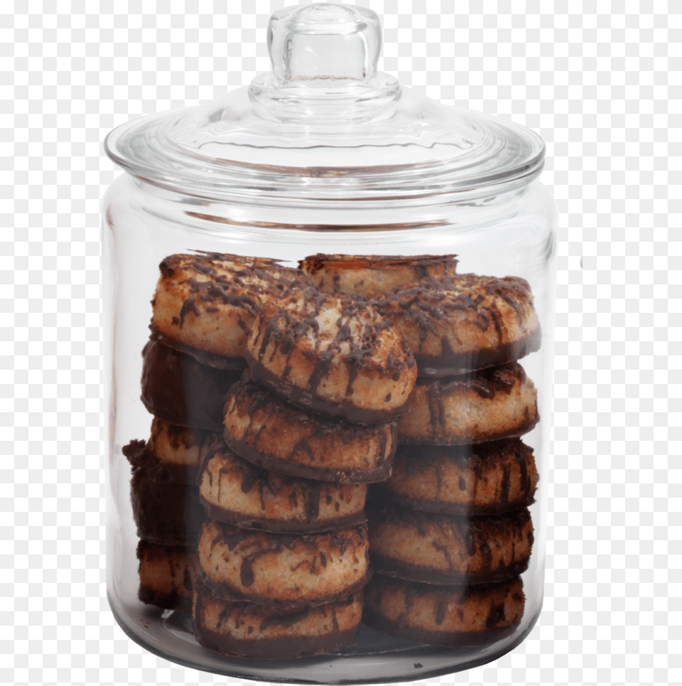 Biscotti Jar 1 Gallon Glass Mother39s Day, Bread, Food Free Png Download