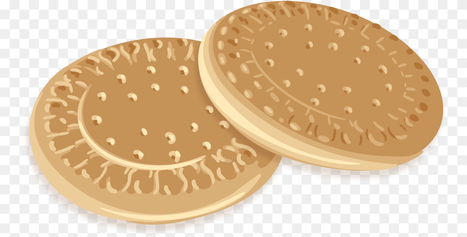 Biscuit Clipart Circle, Bread, Food Png