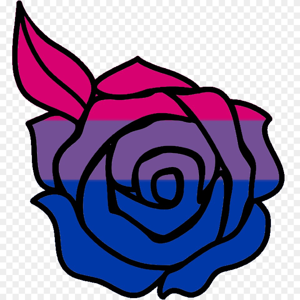 Bisexual Bi Pride Rose Lgbt Queer, Flower, Plant, Baby, Person Png Image