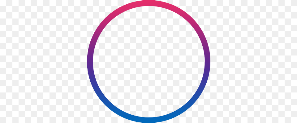 Bisexual Circulo Circle Twitter Icon Twibbon Pride, Hoop, Oval, Sphere Free Png Download