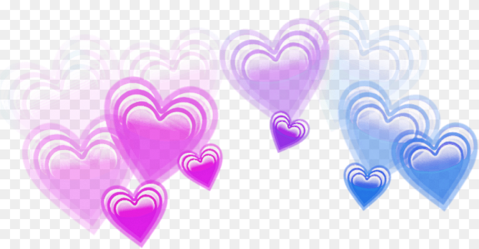 Bisexual Heart Crown Bi Heart Crown, Purple, Art, Graphics, Baby Png Image