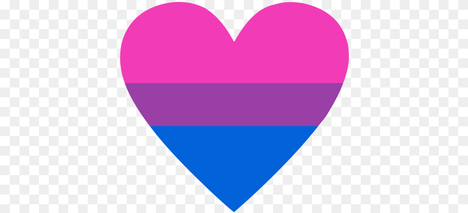 Bisexual Heart Stripe Flat Transparent U0026 Svg Vector File Bisexual Things, Person Png