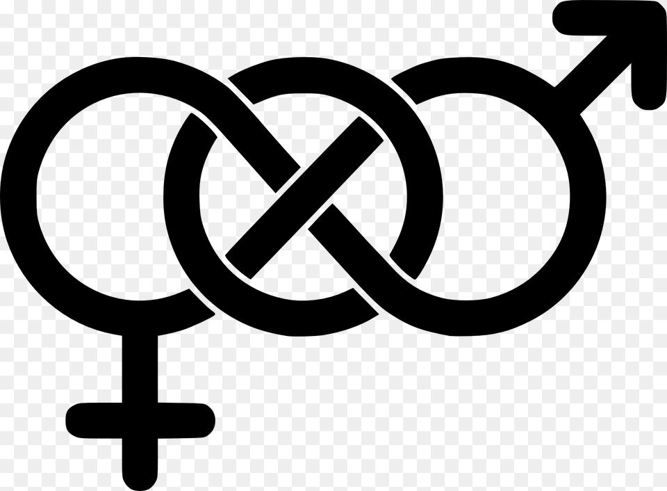 Bisexual Logo Sexual Bisexual Logo, Gray Free Png Download