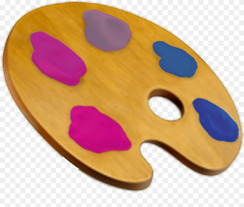 Bisexual Paint Palette Emoji Credit Isn T Needed But Wood, Paint Container, Plate Png Image