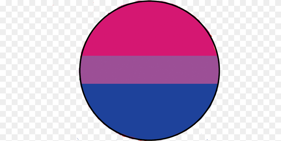 Bisexual Pride Pin Sold By Leedles Art Bisexual Pin Sphere Free Transparent Png