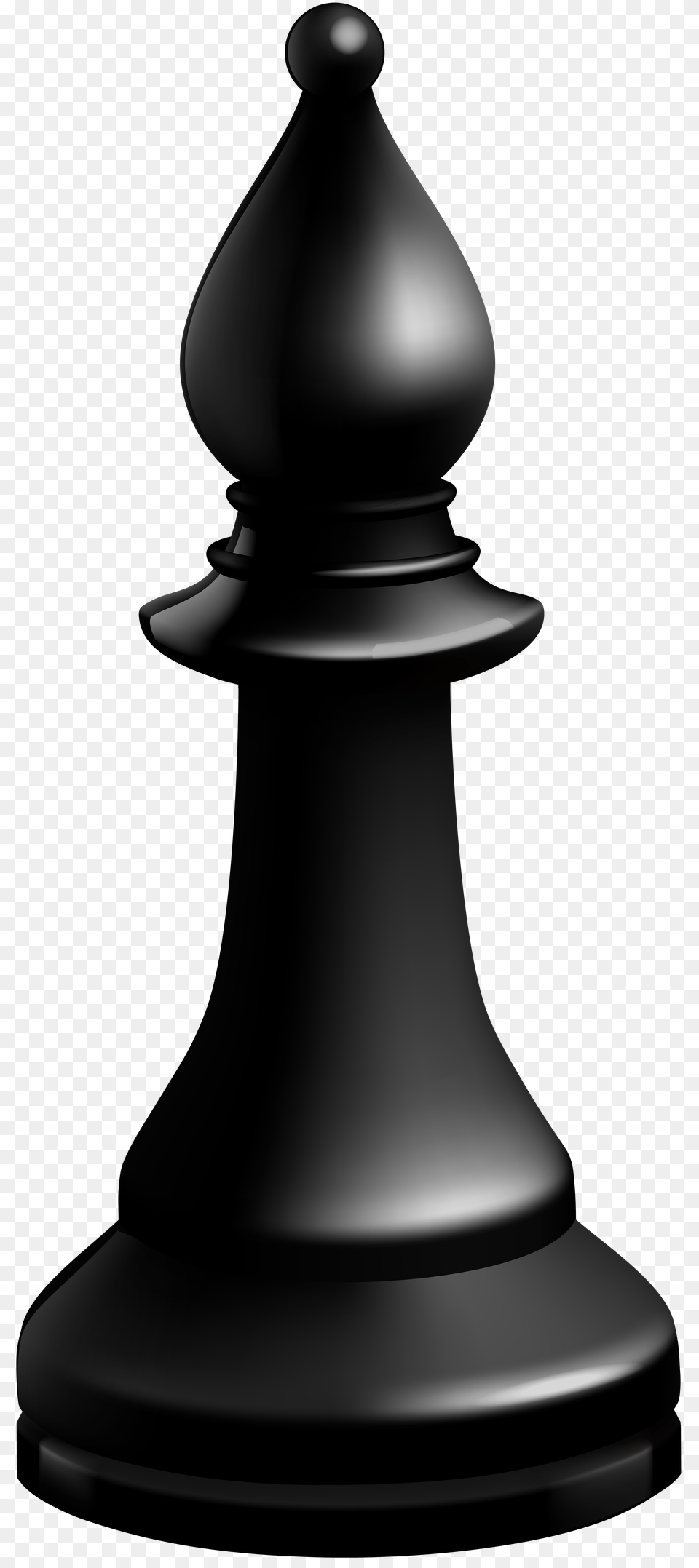 Bishop Black Chess Piece Clip Art, Smoke Pipe, Game Free Png Download