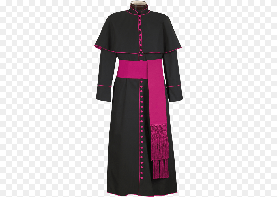 Bishop Cassock, Fashion, Clothing, Coat, Robe Png Image