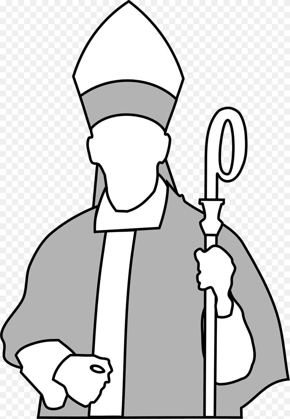 Bishop Clipart, Person, Priest, People, Baby Png Image