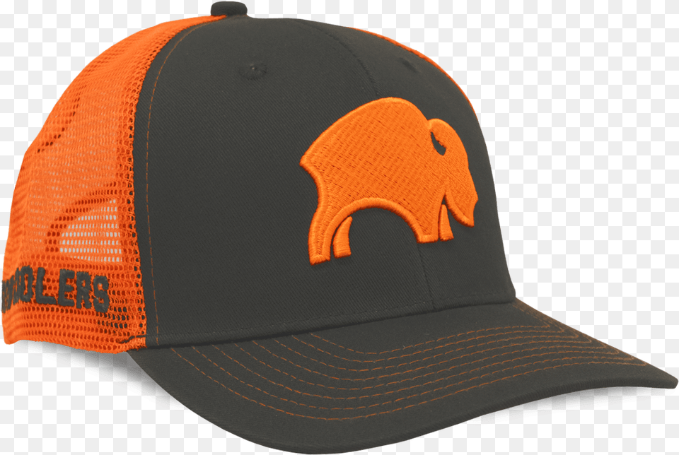 Bison Cap Clipart Full Size Clipart Pinclipart Bison Hat Orange, Baseball Cap, Clothing Png