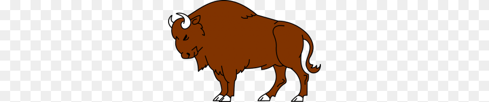 Bison Clip Art Bison, Animal, Buffalo, Mammal, Wildlife Free Transparent Png