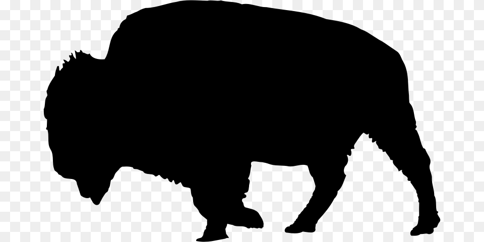 Bison Clipart Dead, Gray Png Image