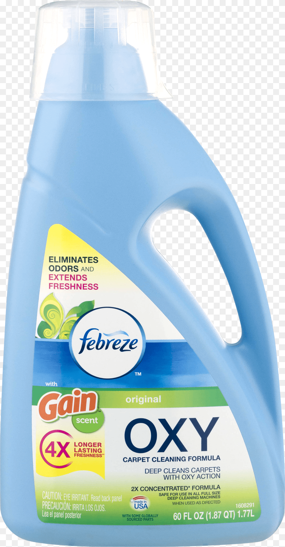 Bissell Febreze With Gain Original Scent, Bottle, Cleaning, Person, Cosmetics Png