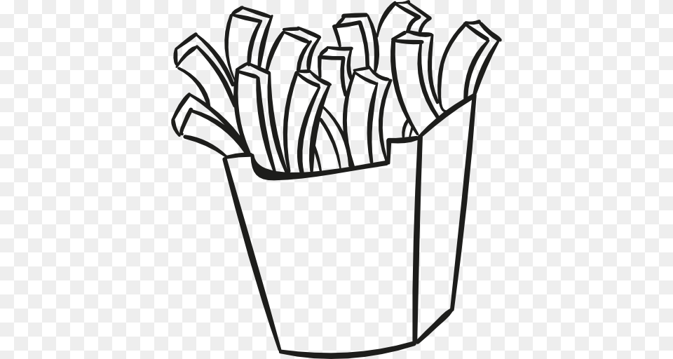 Bistro And Restaurant Icon, Cutlery, Jar, Food, Fries Png Image