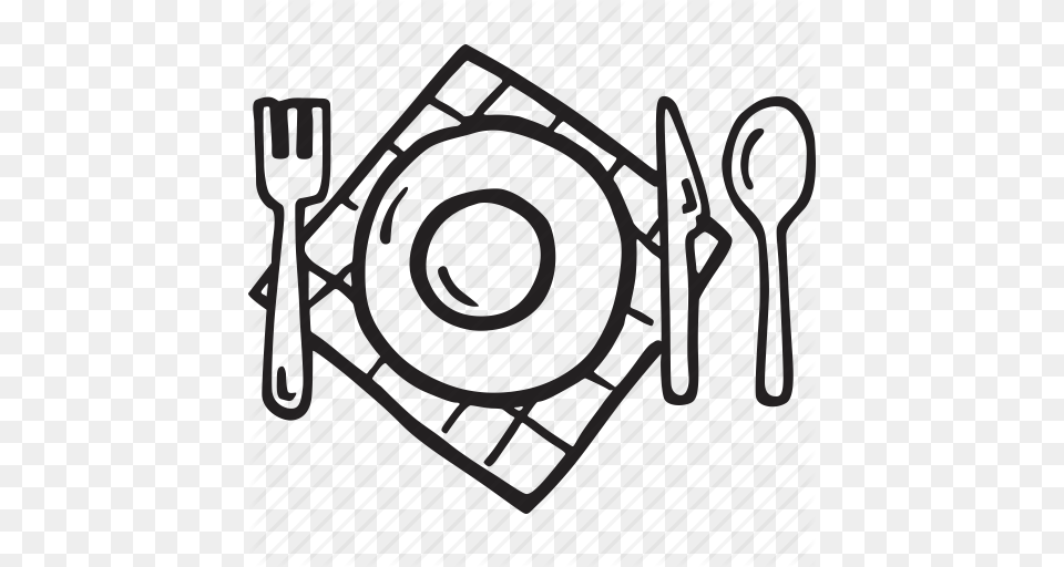 Bistro Food Main Course Meal Restaurant Icon, Cutlery, Gate Png