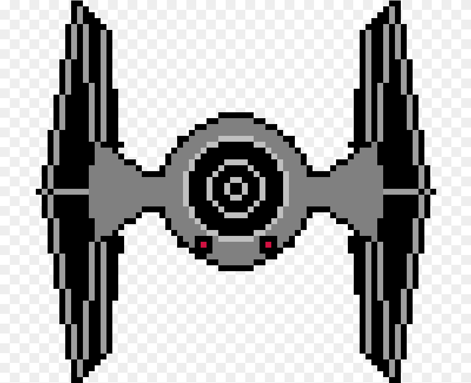 Bit Apple 8 Bit Tie Fighter, Qr Code, Gun, Weapon Png Image