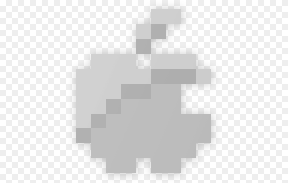 Bit Apple Logo Pixelated, Nature, Outdoors, Snow, First Aid Free Png Download