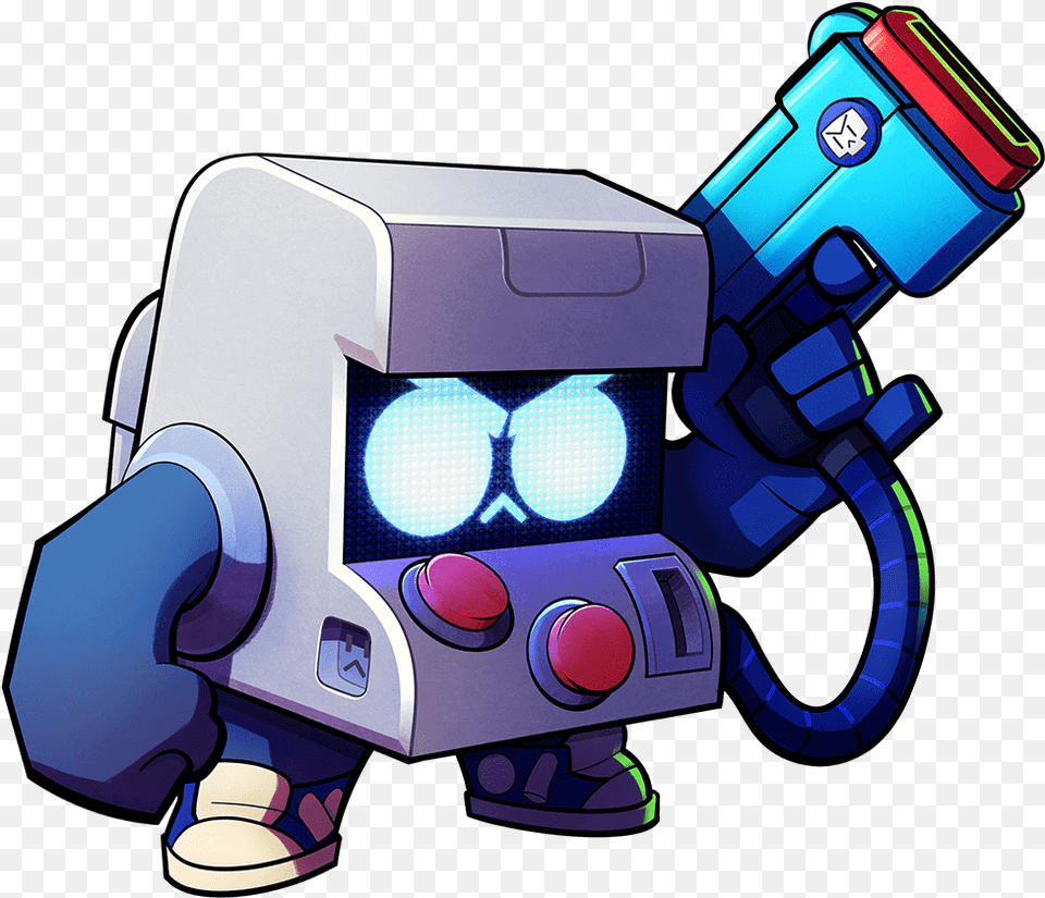 Bit Brawl Stars, Robot Free Transparent Png