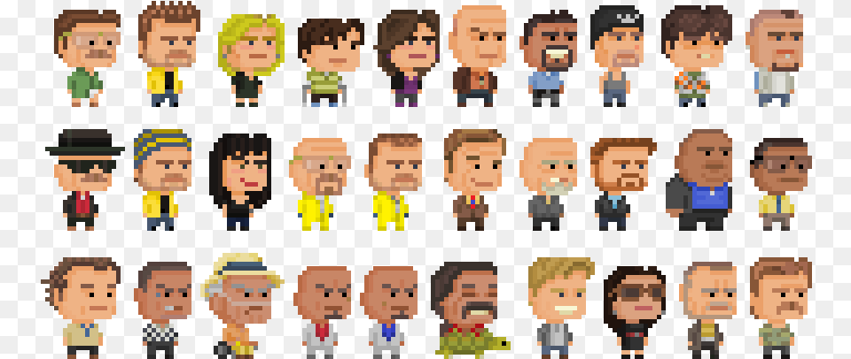 Bit Breaking Bad Game, Person, Face, Head, Art Free Transparent Png