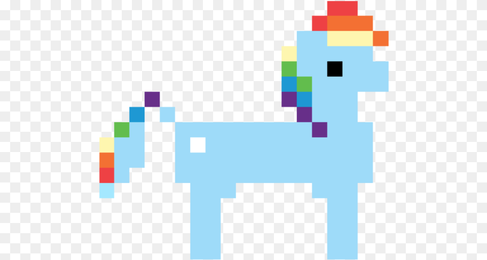 Bit Clipart Mario 64 8 Bit Rainbow Dash Free Png