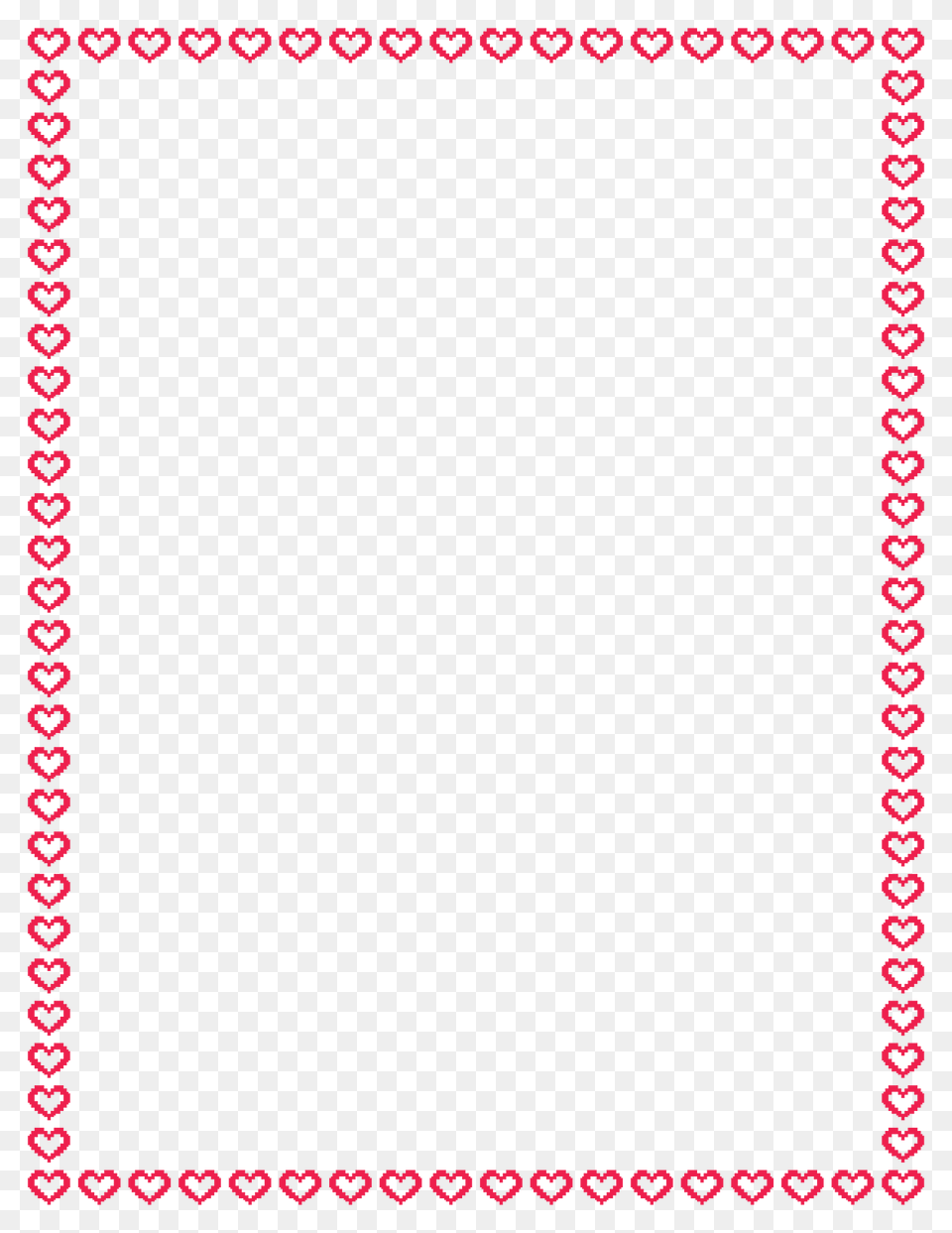 Bit Hearts Red Clipart, Home Decor, Rug, White Board Free Png Download