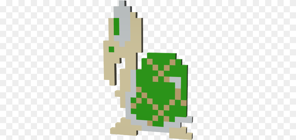 Bit Koopa Troopa, Green Free Transparent Png