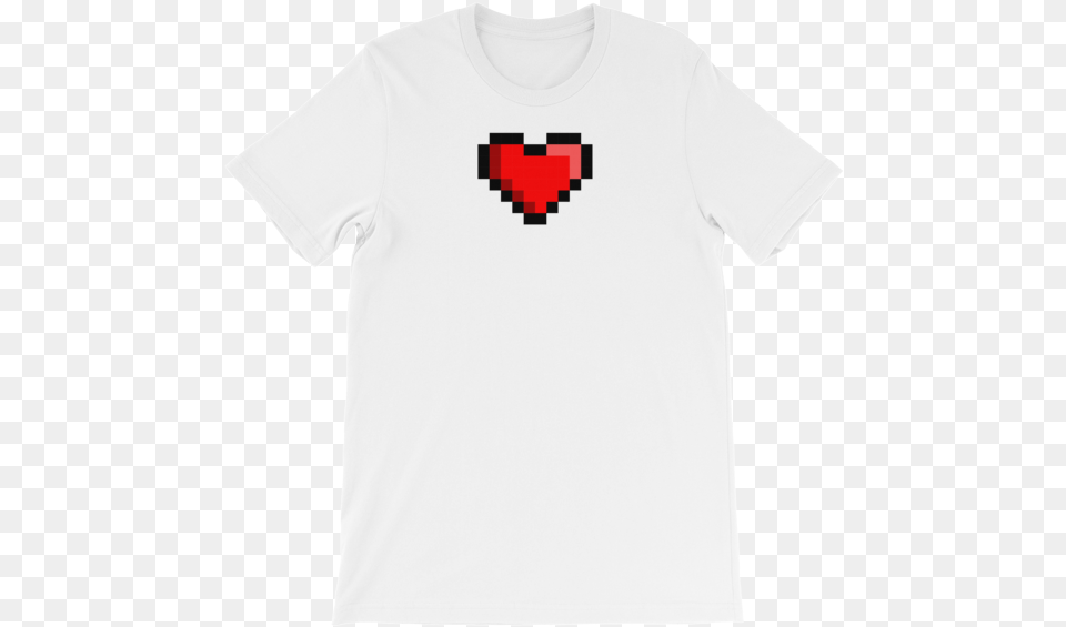 Bit Lowres Heart, Clothing, T-shirt, Shirt, Symbol Free Transparent Png