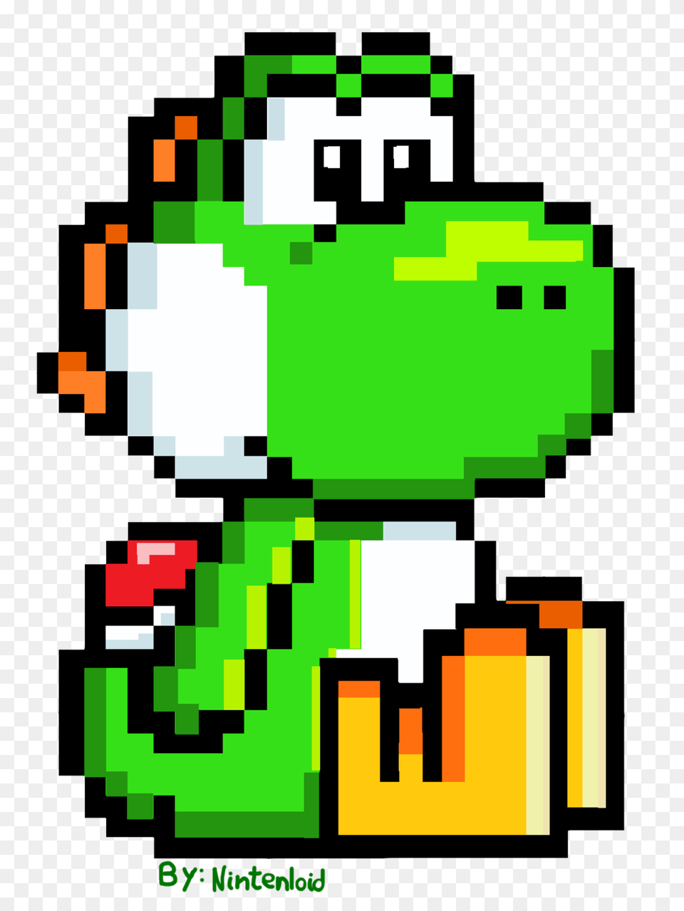 Bit Mario, Green Free Png