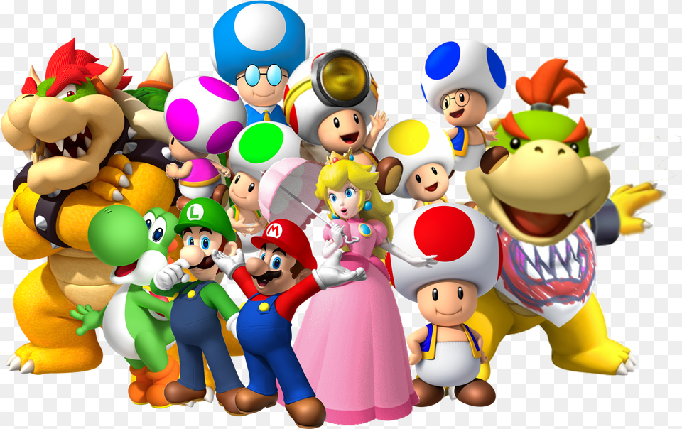 Bit Mario 5 Mb Browser Super Mario, Doll, Toy, Baby, Person Png Image