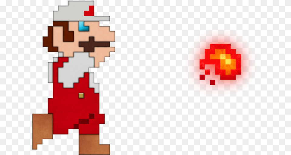 Bit Mario 8 Bit Fire Ball, First Aid, Logo Free Png