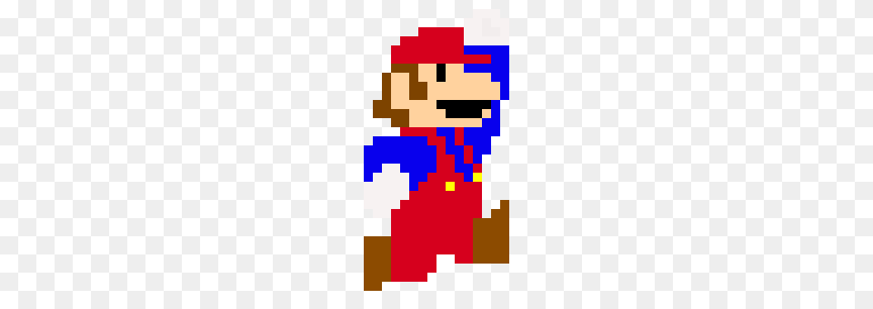 Bit Mario In Classic Mario Outfit Pixel Art Maker, First Aid, Game, Super Mario Png