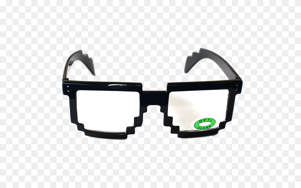 Bit Nerd Glasses Black Frame Clear Lens With Microfiber Pouch, Accessories, Sunglasses Free Png Download