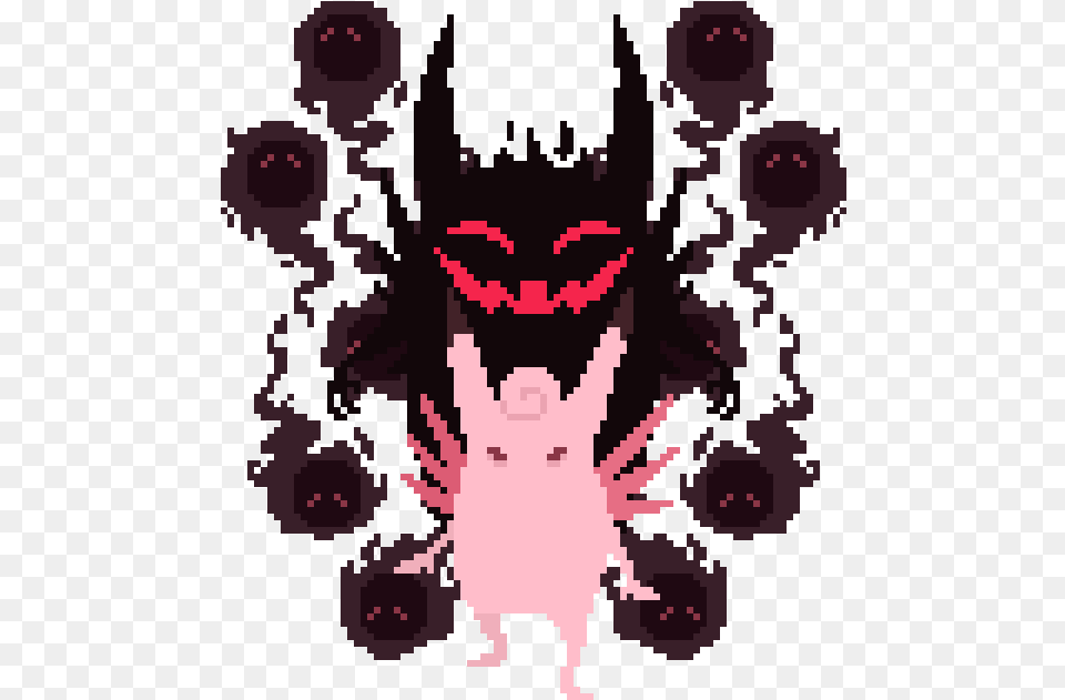 Bit Pixel Art Haunter, Baby, Person, Purple, Flower Free Transparent Png