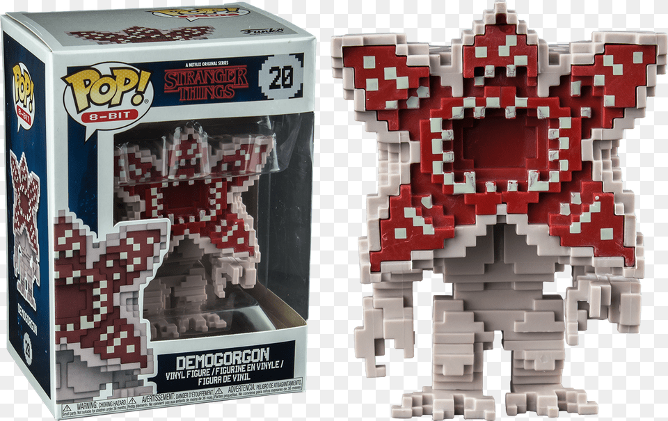 Bit Pop Demogorgon Funko Pop Vinyl Figure 8 Bit Demogorgon Funko Pop, Toy Png Image