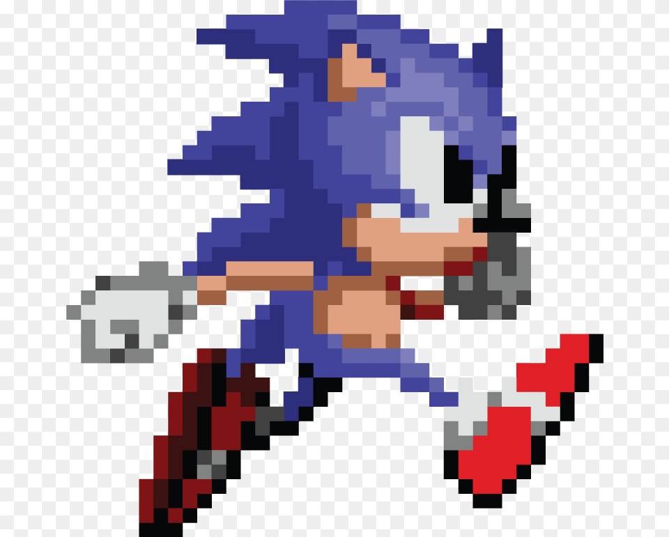 Bit Sonic Pixel Art, People, Person, Clothing, Costume Free Transparent Png