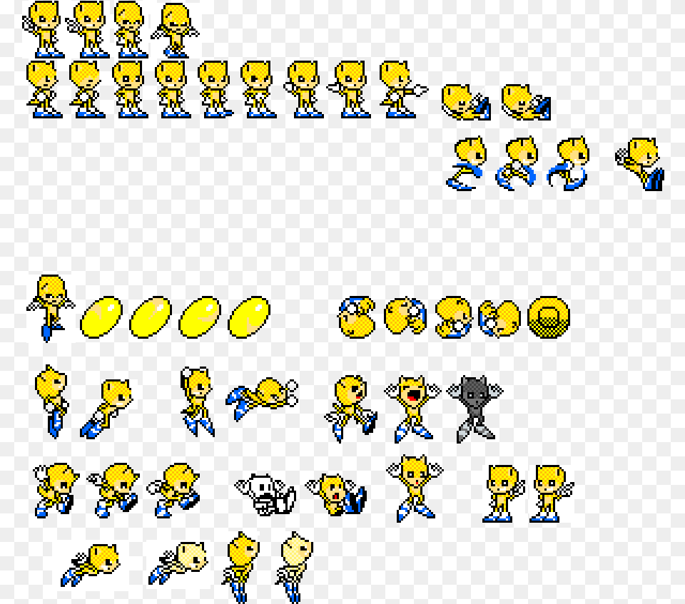 Bit Sprite Sheet Free Transparent Png