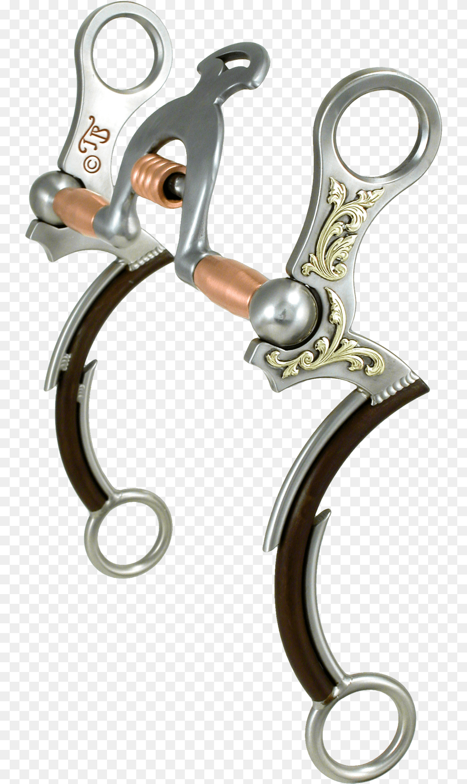 Bit Switchback Ace Of Spades With Roller Tom Balding, Halter, Smoke Pipe, Clamp, Device Free Png Download