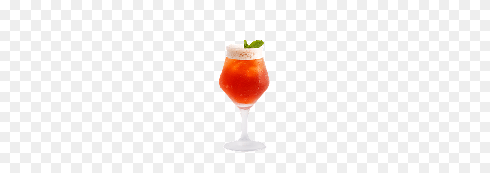 Bitch Cherry Alcohol, Mint, Herbs, Glass Free Transparent Png