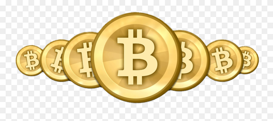 Bitcoin, Gold, Tape, Text Free Png Download